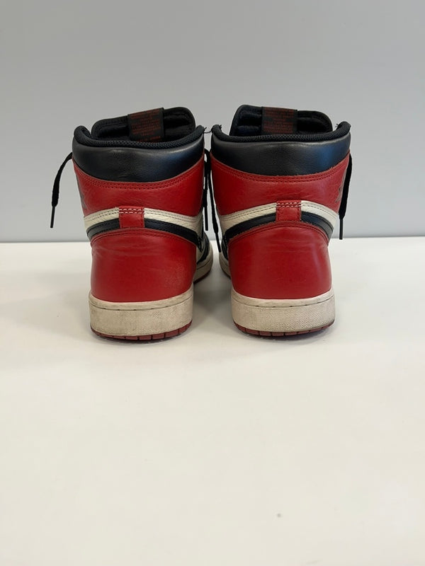 ジョーダン JORDAN NIKE AIR JORDAN 1 RETRO HIGH OG BRED TOE ナイキ エアジョーダン 1 レトロ ハイ オージー ブレッドトゥ 555088-610 メンズ靴 スニーカー レッド 28.5cm 101sh-2352