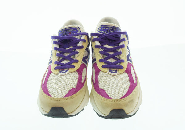 ニューバランス new balance  U990TD6 USA製 スニーカー ホワイトxパープル ランニングシューズ U990TD6 メンズ靴 スニーカー ホワイト 28cm 103S-1000