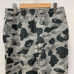 ア ベイシング エイプ A BATHING APE Heather Gray Camo Sweatpants 001PTK801006M ボトムスその他 グレー Mサイズ 201MB-884