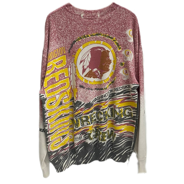 ワシントンレッドスキンズ  NFL WASHINGTON REDSKINS スウェット マルチカラー Lサイズ 201MT-4106