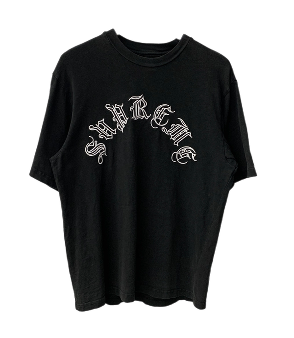 シュプリーム SUPREME 23FW old English S/S Top Tee Tシャツ ブラック 黒 Sサイズ 201MT-2594