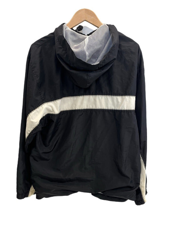 ステューシー STUSSY old stussy sport ナイロンセットアップ トラックジャケット トラックパンツ スーツ・セットアップ ブラック Lサイズ 101MB-593