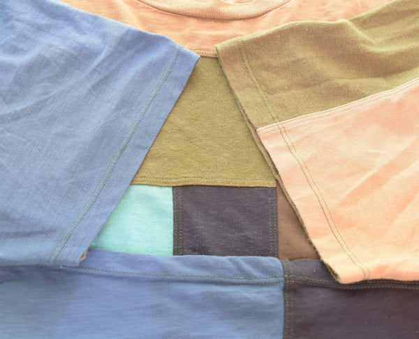 パタゴニア PATAGONIA 19AW ReCrafted WORN WEAR 再構築 パッチワーク STY16003FA19 Tシャツ マルチカラー LLサイズ 103MT-3006