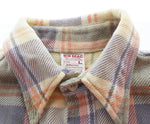 ビッグマック BIG MAC  70s JCPenny ヘビーネルシャツ チェックシャツ リペアあり 長袖シャツ マルチカラー Lサイズ 103MT-3534