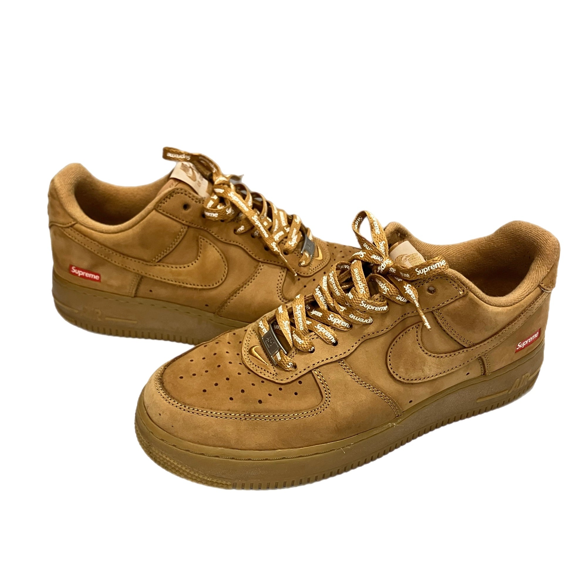 ナイキ NIKE Supreme × Nike Air Force 1 Low Flax/Wheat シュプリーム エアフォース1 ロー  フラックス/ウィート DN1555-200 メンズ靴 スニーカー ブラウン 27cm 101-shoes1748 | 古着通販のドンドンサガール