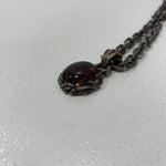 【中古】ビザール bizarre ネックレス 琥珀 メンズジュエリー・アクセサリー ネックレス・ペンダント シルバー 201goods-545