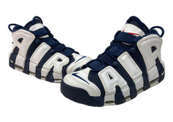ナイキ NIKE 20年製 AIR MORE UPTEMPO OLYMPIC エア モア アップテンポ オリンピック バスケ モアテン シューズ 白 紺 414962-104 メンズ靴 スニーカー ネイビー 29cm 104S-1033