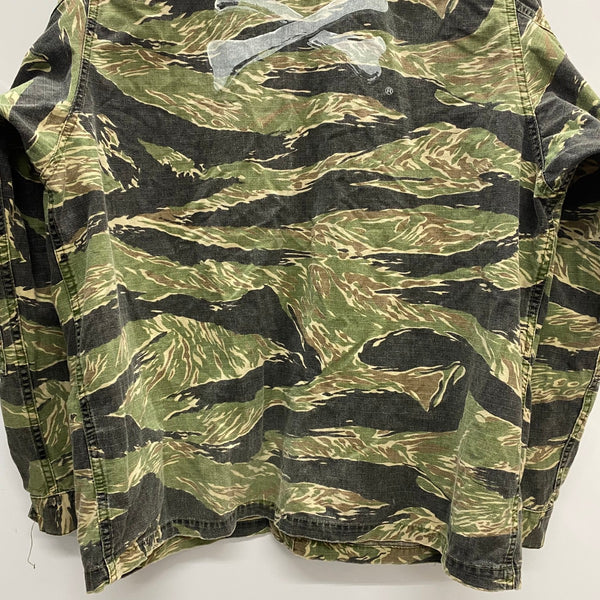ダブルタップス W)taps クロスボーン BDUジャケット タイガーカモ ジャケット カーキ 201MT-4579
