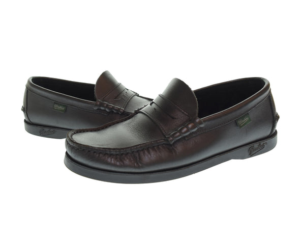 パラブーツ Paraboot CORAUX コロー メンズ靴 ローファー ブラック 5 103S-1248