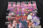 エフアールツー #FR2 BISH コラボ クルーネック プリント 半袖Tシャツ 黒 FRC1505 Tシャツ ブラック LLサイズ 103MT-761