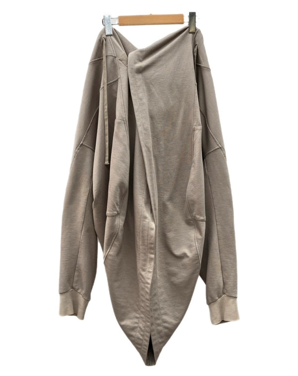 ユリウス JULIUS 22SS Obscure Graige Hoodie グレージュ フーディ 変形 パーカー ボタン 薄茶 777CUM1 サイズ 2 パーカ 無地 ベージュ 104MT-1658