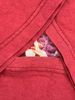 US US古着 00's Y2K ZION JIMI HENDRIX ジミ・ヘンドリックス オフィシャル XXL Tシャツ ワインレッド 3Lサイズ 101MT-4991