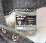 アベイシングエイプ A BATHING APE   MILO プリント パーカー スウェットシャツ パーカ グレー Lサイズ 103MT-3154