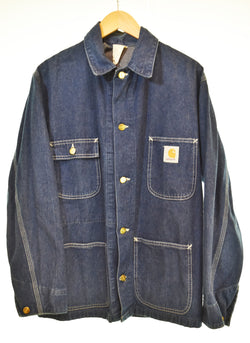 カーハート Carhartt 90'S チョアコートデニム カバーオール USA ジャケット ブルー 103MT-3368