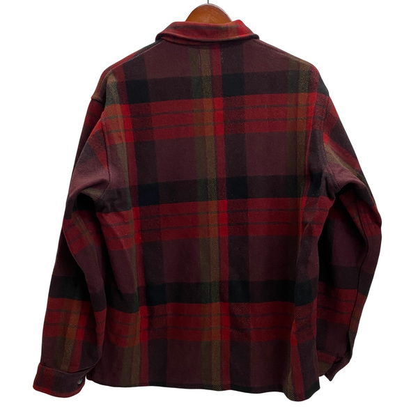 【曜日割引対象外】 ペンドルトン PENDLETON 60's バッファローチェック ウールジャケット ジャケット レッド Mサイズ 201MT-4418 VB