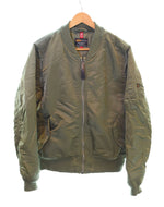 アルファ インダストリーズ ALPHA INDUSTRIES MA-1 フライトジャケット  TA0130-203 ジャケット カーキ Lサイズ 103MT-1869