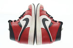 ナイキ NIKE AIR JORDAN 1 MID CHICAGO BLACK TOE エアジョーダン1 ミッド シカゴ ブラック トゥ 554724-069 メンズ靴 スニーカー レッド 28.5cm 103S-1109