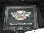 ハーレーダビッドソン HARLEY DAVIDSON 刺繍 ロゴ バーシティ ジャケット スタジャン グレー 97598-17VM ジャケット グレー Sサイズ 103MT-1767