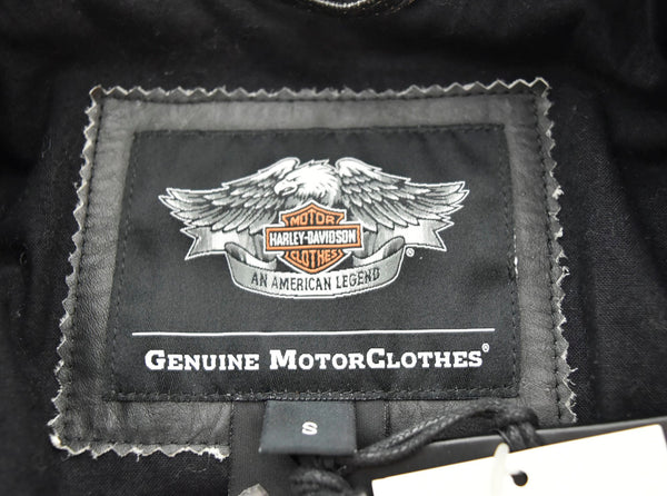 ハーレーダビッドソン HARLEY DAVIDSON 刺繍 ロゴ バーシティ ジャケット スタジャン グレー 97598-17VM ジャケット グレー Sサイズ 103MT-1767