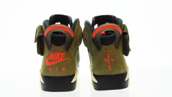 ナイキ NIKE AIR JORDAN 6 RETRO TRAVIS SCOTT エアジョーダン 6 レトロ トラヴィススコット スニーカー CN1084-200 メンズ靴 スニーカー グリーン 26.5cm 103S-789
