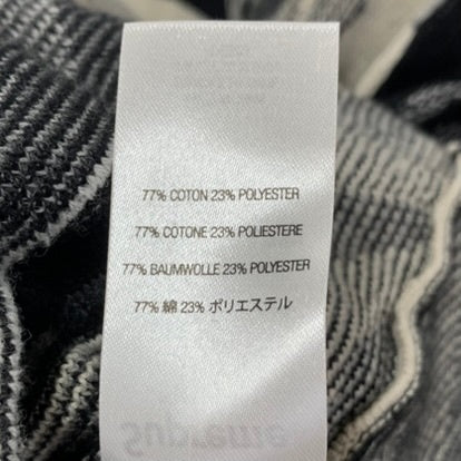 シュプリーム SUPREME ジップアップ 半袖 カットソー パイル地 ネイティブ柄 半袖ポロシャツ 半袖カットソー ブラック Mサイズ 201MT-4298