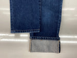 ダブルアールエル RRL DENIM PANTS デニム パンツ ジップフライ ジーパン ジーンズ USA製 Ralph Lauren インディゴ 青 ロゴ デニム ブルー 29×32 104MB-349