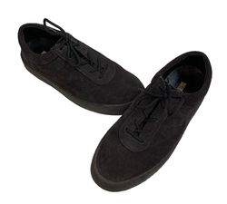 イージー Yeezy SEASON 6 Graphite Crepe Sneakers メンズ靴 スニーカー 無地 ブラック 42cm 201-shoes755