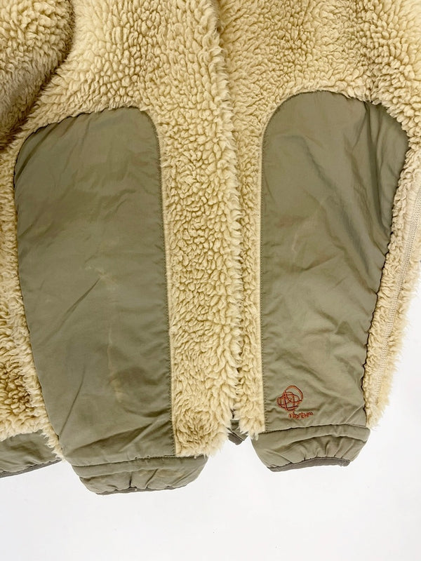 パタゴニア PATAGONIA 00s 04年製 USA製 Retro RHYTHM Hoody フリース ボア ジャケット XL ジャケット カーキ LLサイズ 101MT-4724