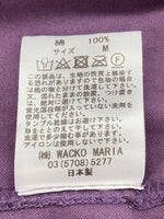 ワコマリア WACKO MARIA 21FW PYTHON VELVET JACKET パイソン ベルベット ジャケット 紫 ジャケット 総柄 パープル Mサイズ 104MT-1461