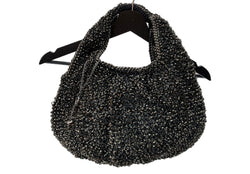 アンテプリマ ANTEPRIMA ヴォルーメ ワイヤーバック 肩掛け チャーム付き オケージョン BLACK 黒 バッグ レディースバッグ ハンドバッグ ロゴ ブラック 104B-84