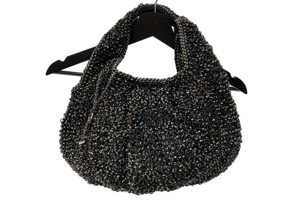 アンテプリマ ANTEPRIMA ヴォルーメ ワイヤーバック 肩掛け チャーム付き オケージョン BLACK 黒 バッグ レディースバッグ ハンドバッグ ロゴ ブラック 104B-84