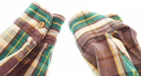 ビッグマック BIG MAC  80s ヘビーネルシャツ チェックシャツ 長袖シャツ マルチカラー Mサイズ 103MT-3529