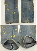 リーバイス Levi's 70's 70年代 501 66 BIGE 移行期 ボタン裏6刻印 不均等V 赤耳 VINTAGE ヴィンテージ デニム ブルー 101MB-631