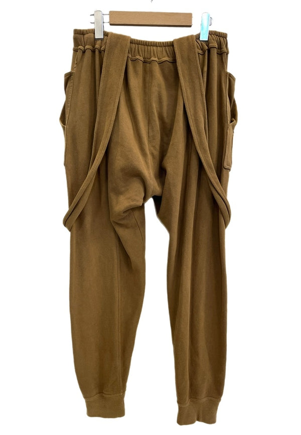 バルマン BALMAIN スウェットパンツ サスペンダーパンツ サルエルパンツ  S6HJ500C820 ボトムスその他 ブラウン SSサイズ XS 101MB-643