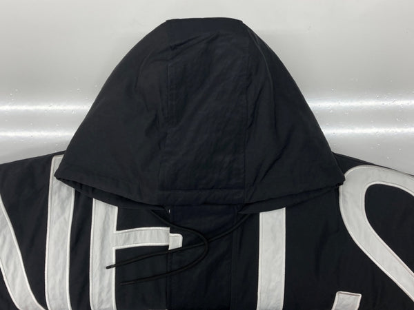 ナイキ NIKE × AMBUSH アンブッシュ NBA COLLECTION NETS JACKET ネッツ ジャケット バスケ ダブルジップ アウター 黒 DB9567-010 ジャケット ロゴ ブラック Sサイズ 104MT-1796