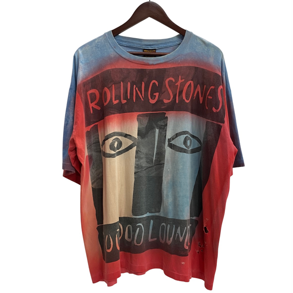【曜日割引対象外】 ヴィンテージ vintage 90's Rolling Stones ローリングストーンズ  Voodoo Lounge ツアー USA製 BROCKUM Tシャツ マルチカラー XXLサイズ 201MT-4179 VB