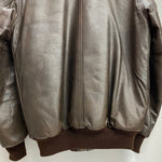 【曜日割引対象外】 エルエルビーン L.L.Bean 70's 80's G-1 Leather Flight Jacket USA製 ジャケット ブラウン Sサイズ 201MT-4196 VB