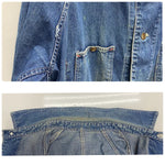 【曜日割引対象外】 ヴィンテージ vintage 50's 8OZ Sanforized Rivet Button Denim Chore Coat デニム カバーオール ジャケット ブルー 201MT-3438 VB