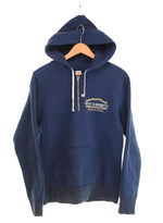 フラットヘッド THE FLAT HEAD GUN REGEND ハーフジップフーディー 両面プリント パーカ ネイビー Lサイズ 103MT-3420