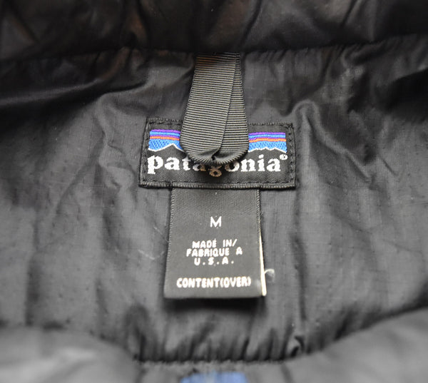 パタゴニア PATAGONIA 90年代 PUFF BALL VEST ナイロン ベスト 84013 ベスト ブルー Mサイズ 103MT-3056