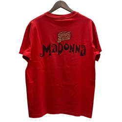 【曜日割引対象外】 ヴィンテージ vintage 90's MADONNA THE GIRLIE SHOW T-SHIRT USA製 anvil Tシャツ レッド Lサイズ 201MT-3842 VB