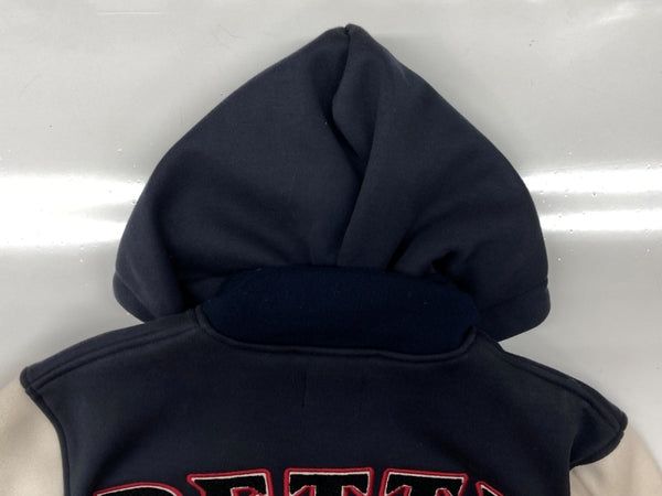 ブレイブマン The Brave-Man ボンディング スタジャン ベティ・ブープ ベティちゃん 刺繡 ボタン アウター ジャケット 白 紺 ジャケット キャラクター ネイビー Lサイズ 104MT-1813