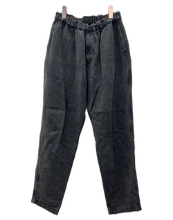 ミッタン MITTAN 亜麻苧麻ロング リネン ラミー ジップフライ ズボン 灰 無地 ボトムスその他 グレー サイズ 1 104MB-386