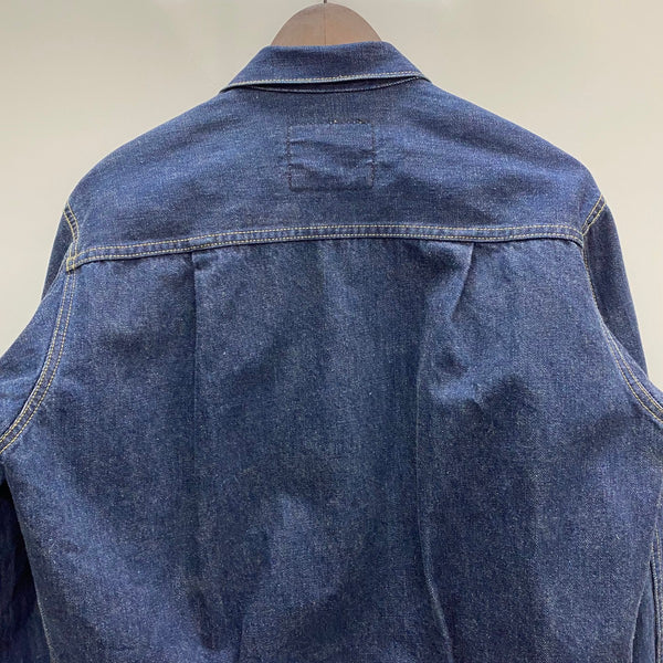 【曜日割引対象外】 リーバイス Levi's 90's 71507XX 日本製 95年製 赤耳 濃紺 ジャケット ブルー 40サイズ 201MT-4856 VB