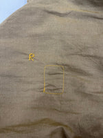 フォーティーファイブアール 45R 45RPM 日本製 袖フリル コットンワンピース ワンピース カーキ 101LT-212