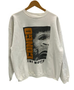 ヴィンテージ vintage 90's 90年代 Hanes CONGO THE MOVIE コンゴ ©1995 paramount pictures ムービー 映画 MADE IN USA アメリカ製 XL スウェット ホワイト LLサイズ 101MT-3927