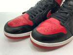 ナイキ NIKE 15年製 AIR JORDAN 1 HIGH THE RETURN BRED エア ジョーダン ハイ ザ リターン ブレッド AJ1 赤 黒 768861-001 メンズ靴 スニーカー ブラック 27.5cm 104-shoes563