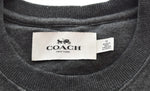 コーチ COACH SKULL スカル 刺繍 プリントスウェット スウェット グレー Mサイズ 103MT-3270