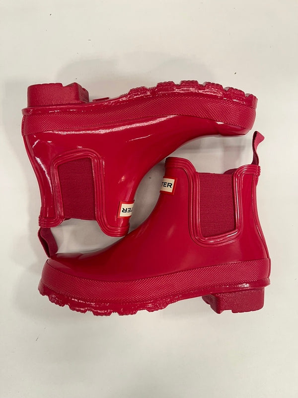 ハンター HUNTER グロス チェルシー レインブーツ サイドゴアブーツ  WFS1043RGL レディース靴 ブーツ その他 ピンク UK3（参考サイズ約22cm） 101sh-2221