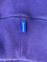 シュプリーム SUPREME COMME des GARCONS コム デ ギャルソン JUNYA WATANABE  col Royal ロイヤル フーディ パーカー ロゴ  パーカ パープル Lサイズ 101MT-3973